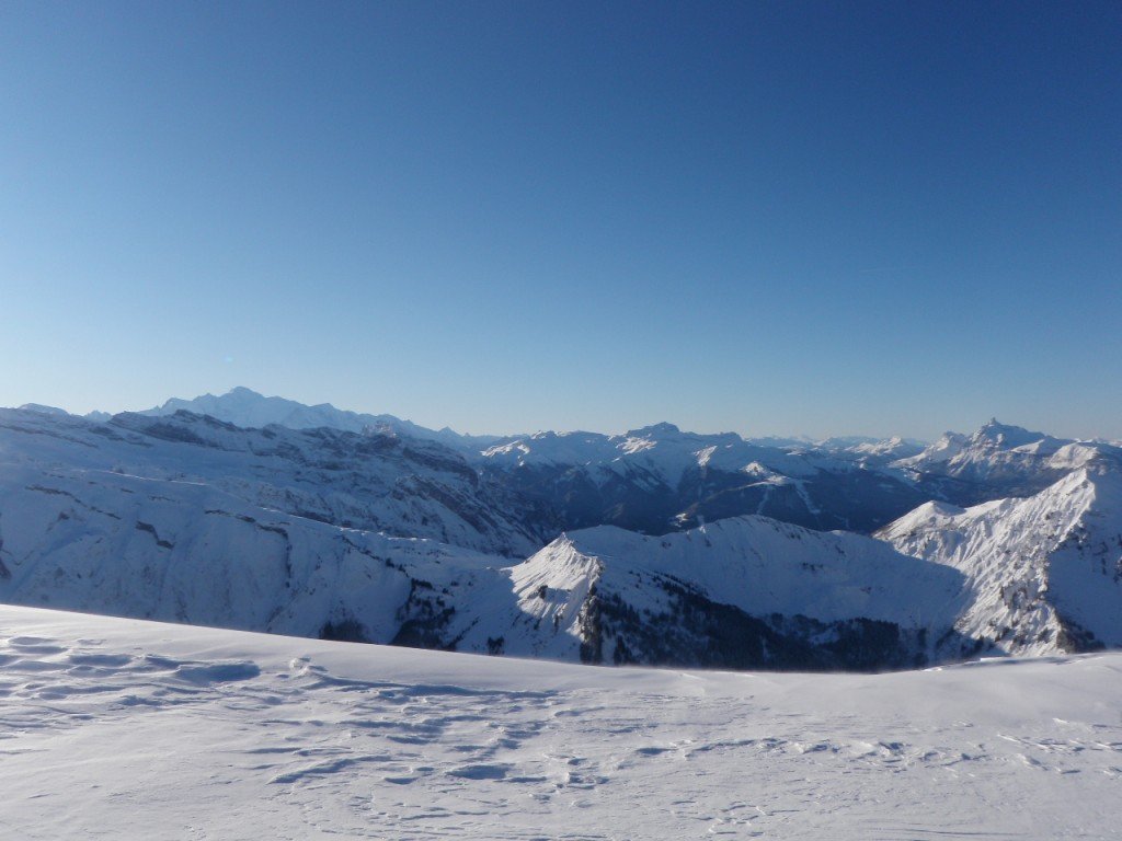 vue depui le sommet des Haut Fort